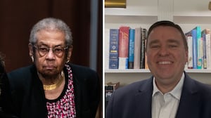 Eleanor Holmes Norton and Trent Holbrook