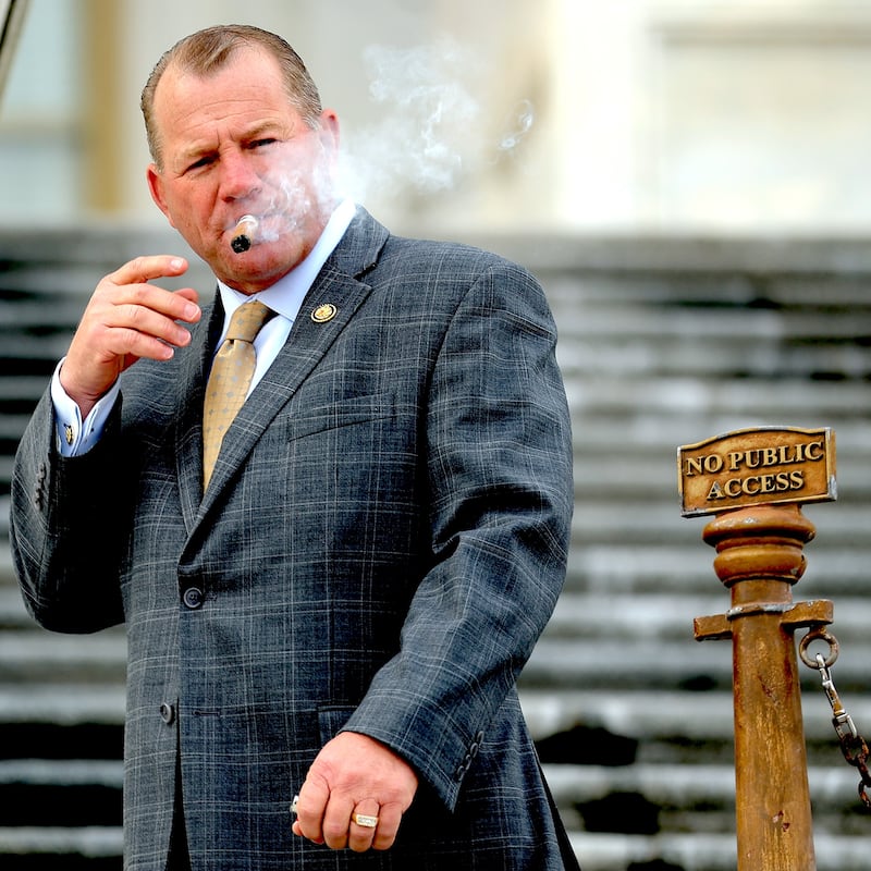 Rep. Troy Nehls (R-TX) leaves the U.S. Capitol on February 3, 2026 in Washington, DC.