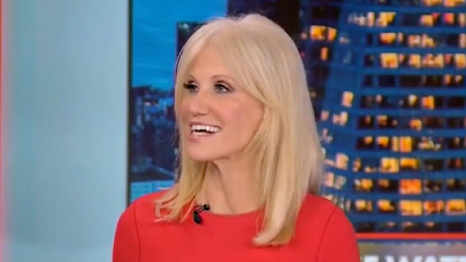 Kellyanne Conway appears on Fox News.