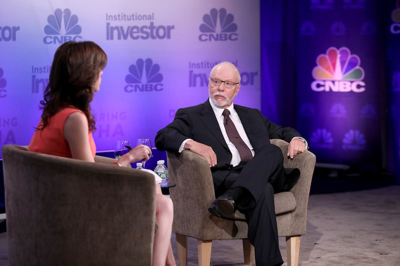 Massie as saying that Paulson, Paul Singer, and Miriam Adelson were “running $2 million in ads against me.”