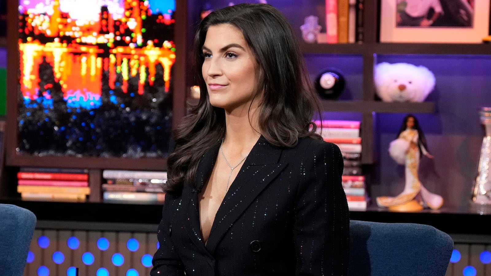 WATCH WHAT HAPPENS LIVE WITH ANDY COHEN -- Episode 21024 -- Pictured: Kaitlan Collins -- (Photo by: Charles Sykes/Bravo via Getty Images)