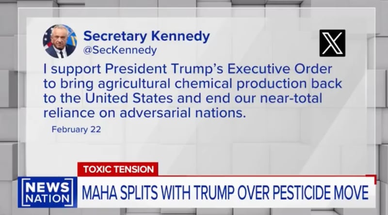 Kennedy went back on his previous statement in an X post.