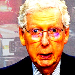 Mitch McConnell photo illustration