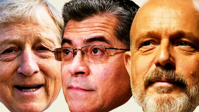Tom Steyer, Alex Becerra, Steve Hilton