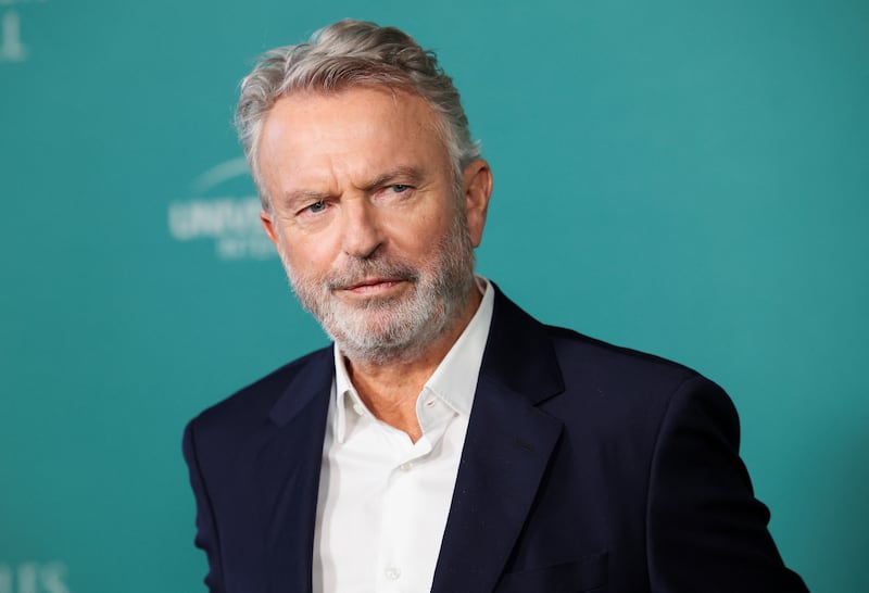 Sam Neill attends a premiere of the television series 'Apples Never Fall', in Los Angeles, California, U.S. March 12, 2024.