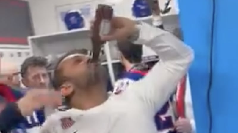 FBI director Kash Patel quaffing beer at the Winter Olympics as investigators appear to have made zero progress on the case of 84-year-old Nancy Guthrie who has now been missing for more than 3 weeks.