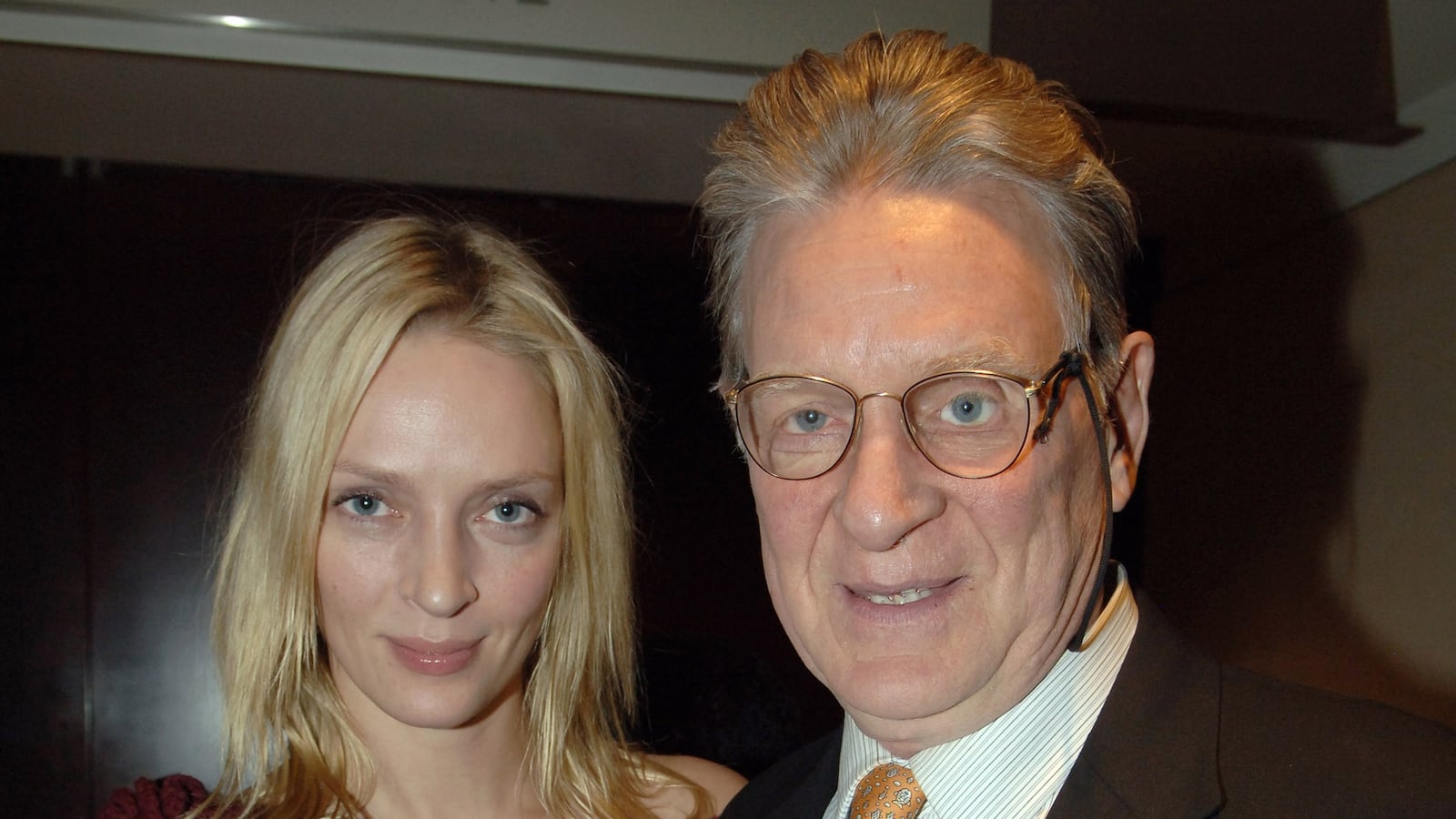 The "Kill Bill" star's father was the first Westerner ordained a Tibetan Buddhist monk by the Dalai Lama.
