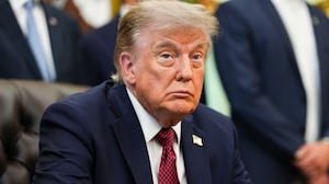 President Donald Trump during an appearance in the Oval Office of the White House on July 24, 2026 in Washington, DC.