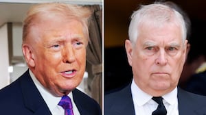 Donald Trump and Andrew Mountbatten-Windsor