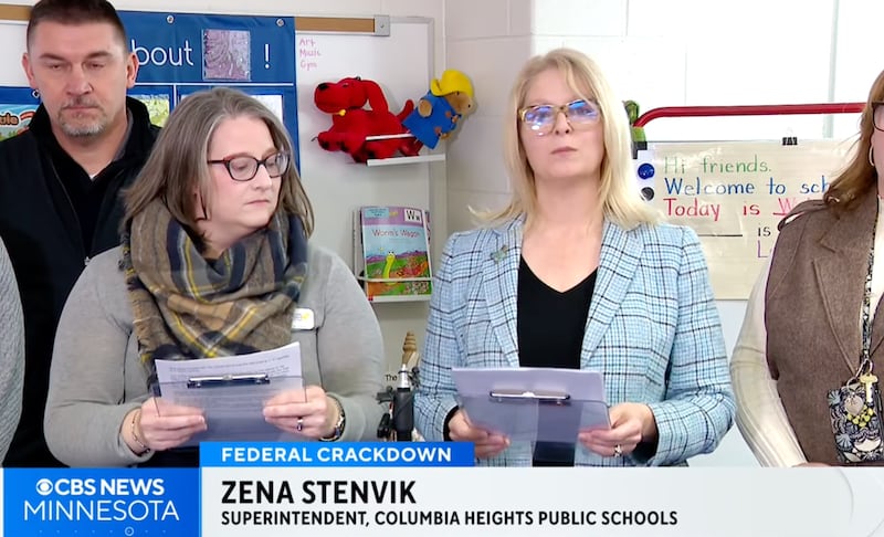 Zena Stenvik, the superintendent of Liam’s school district in Columbia Heights, described the scene.