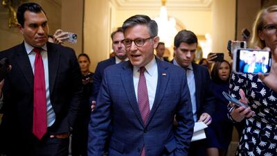 Mike Johnson Uses All His Powers to Avoid Opening Jeffrey Epstein Files