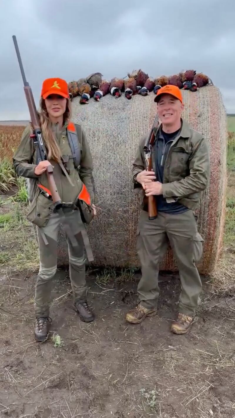 Noem and Bovino celebrate their bird bloodbath.