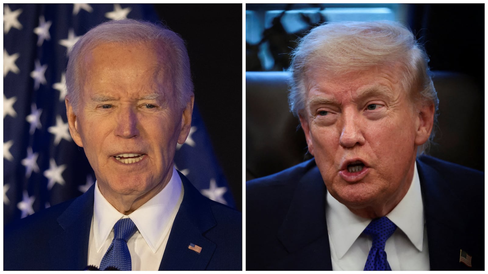 Joe Biden and Donald Trump