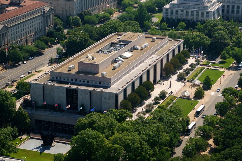 The exterior of the Smithsonian Institution's National Museum of American History, which holds the 'Impeached' Exhibition.