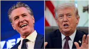 Newsom, Trump