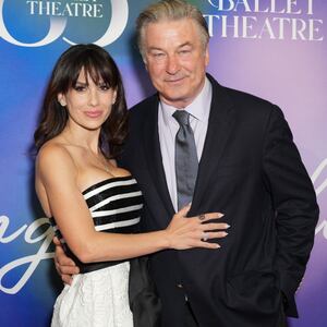 NEW YORK, NEW YORK - MAY 28: Hilaria Baldwin and Alec Baldwin attend the 2025 American Ballet Theatre Spring Gala at Cipriani South Street on May 28, 2025 in New York City. (Photo by John Nacion/WireImage)
