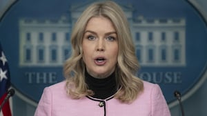 White House press secretary Karoline Leavitt.