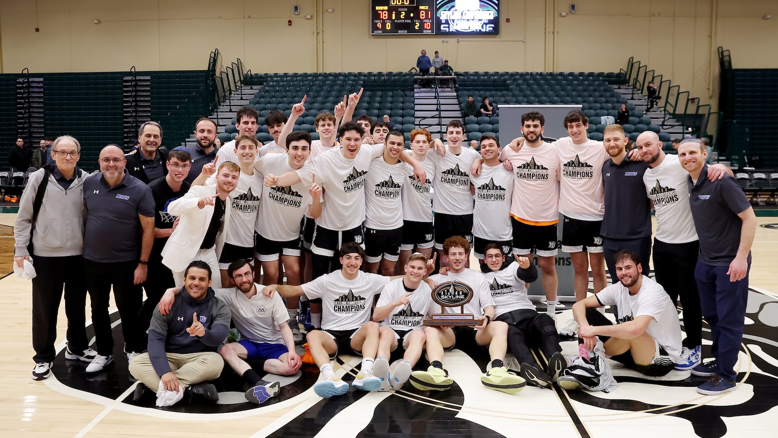 Yeshiva University men's basketball vs. Farmingdale State College in the 2025 Skyline Men’s basketball finals at Farmingdale State College in Farmingdale, NY on Sunday, March 2, 2025.