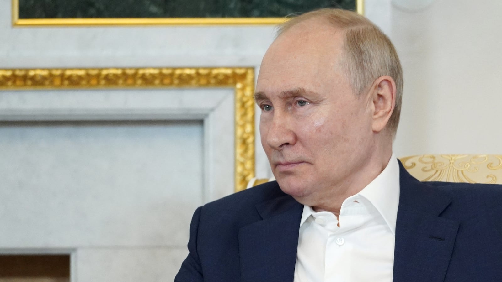 Russian President Vladimir Putin attends a meeting with Belarusian President Alexander Lukashenko in St. Petersburg, Russia, July 23, 2023.