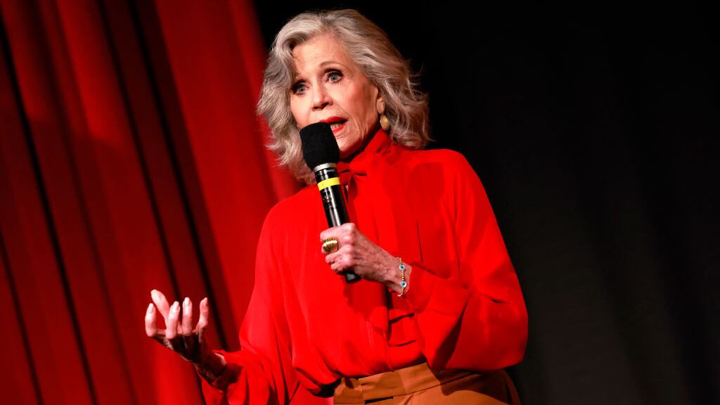 Actress and activist Jane Fonda.