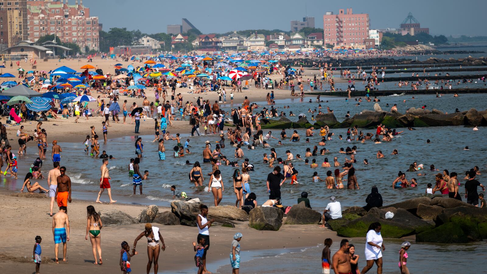 Coney Island beach