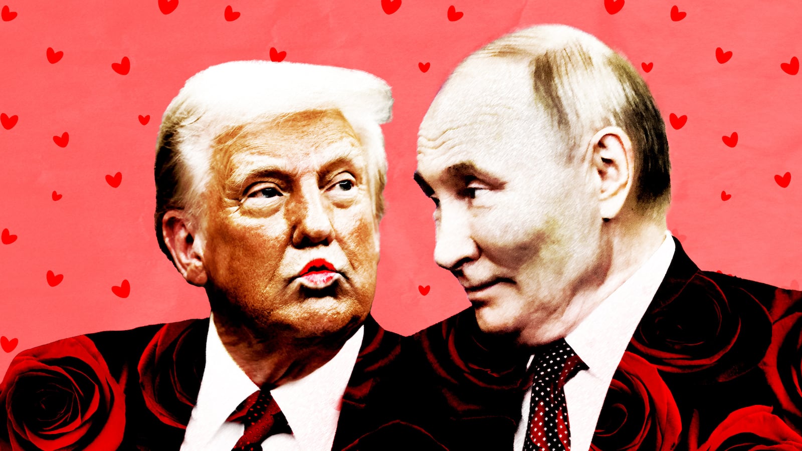 Donald Trump and Vladimir Putin