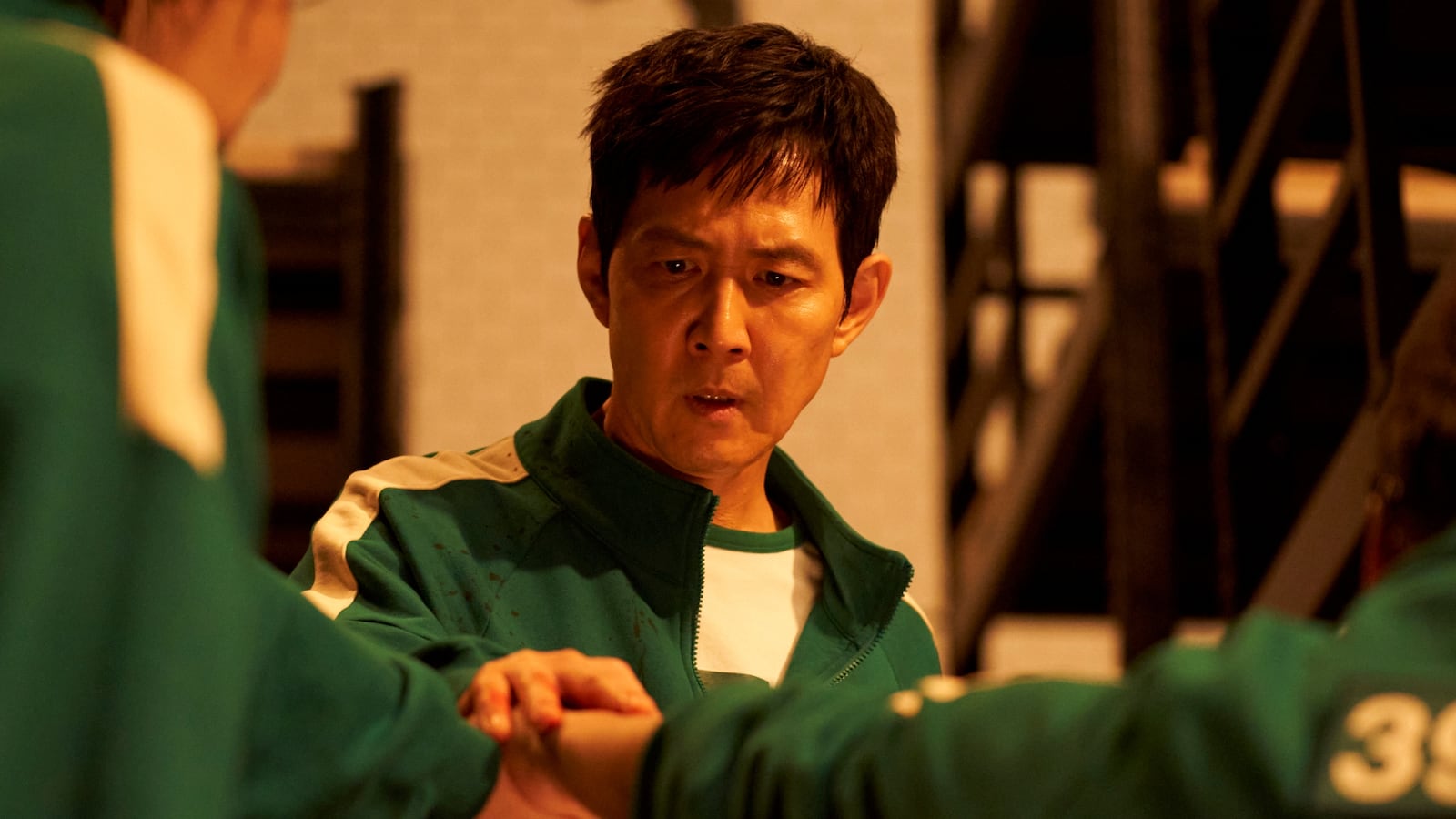 Lee Jung-jae as Seong Gi-hun in Squid Game S2