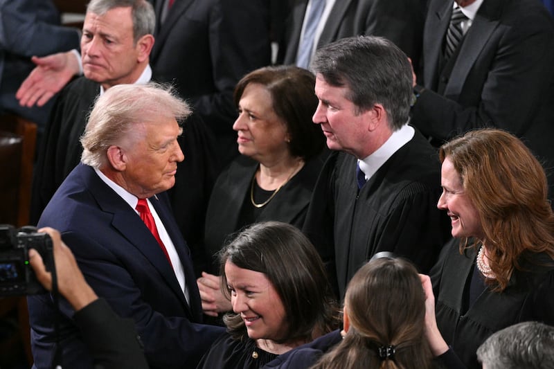Barrett, amid criticism from Trump, has said she is "nobody's justice"