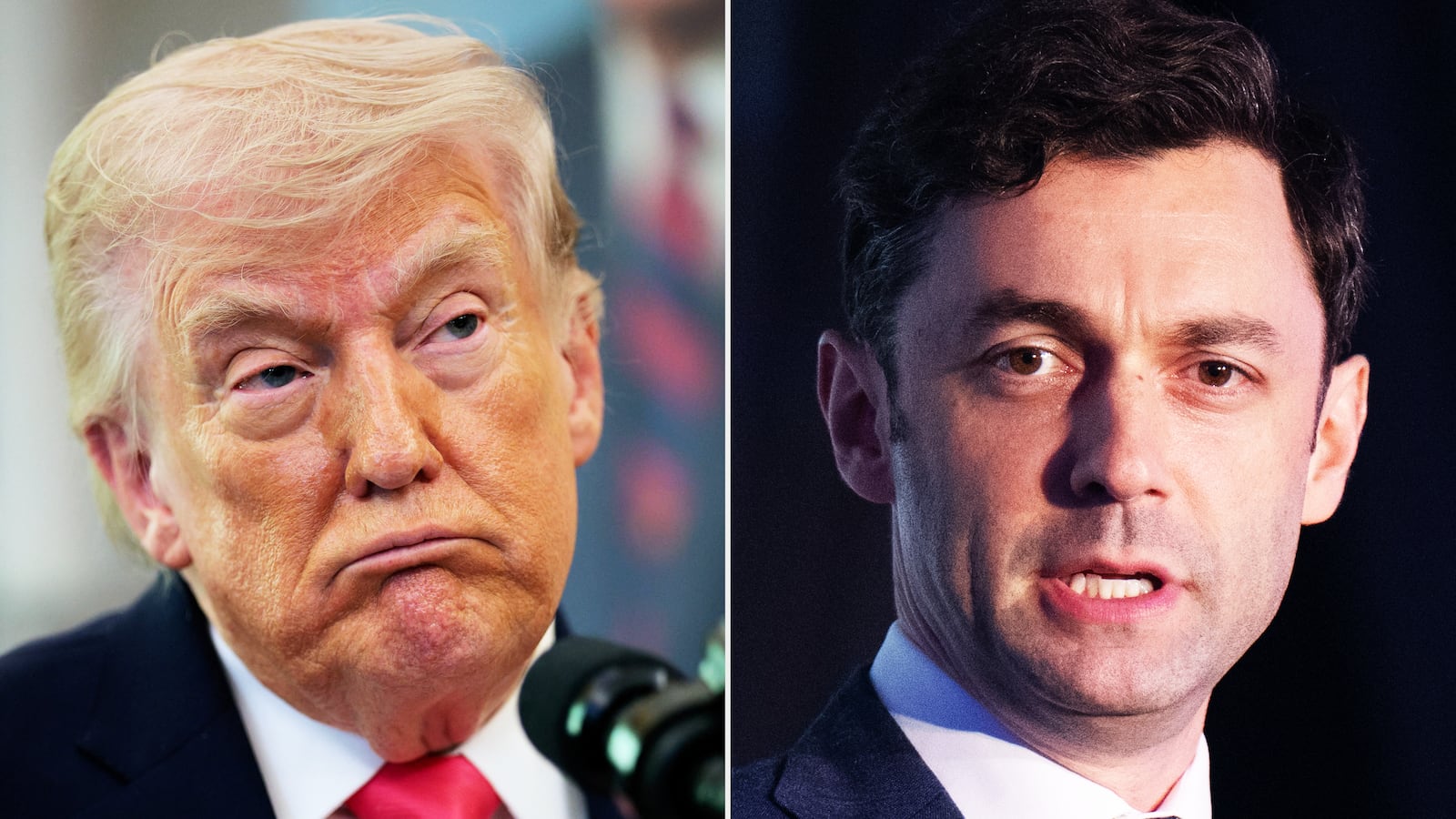 Donald Trump, Jon Ossoff