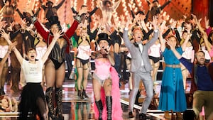 P!NK and company performs at The 79th Annual Tony Awards