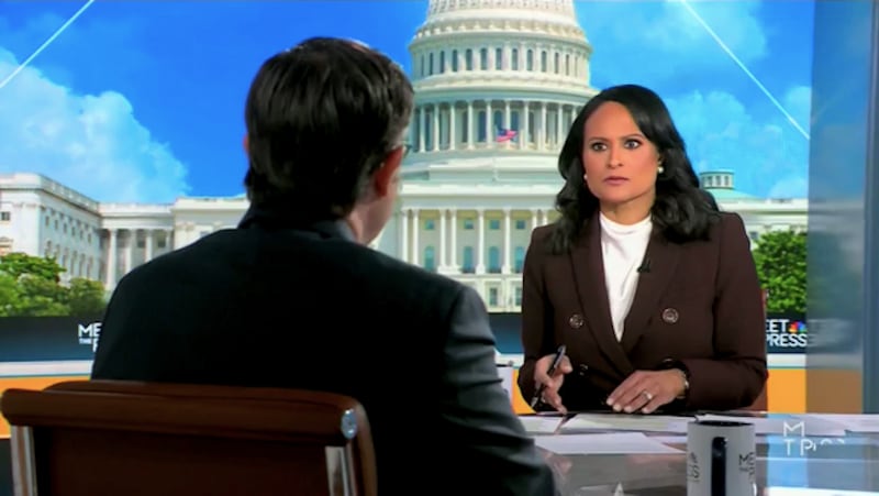 Mike Johnson on Meet the Press with Kristen Welker