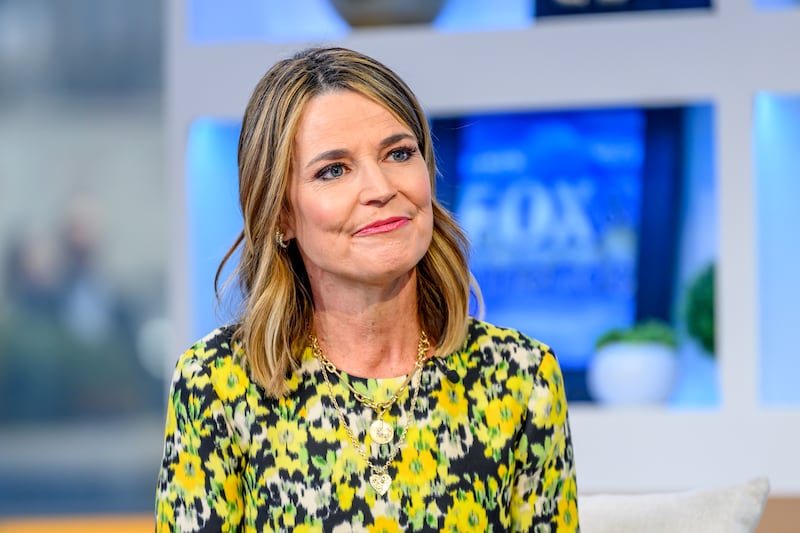 Savannah Guthrie smiling.