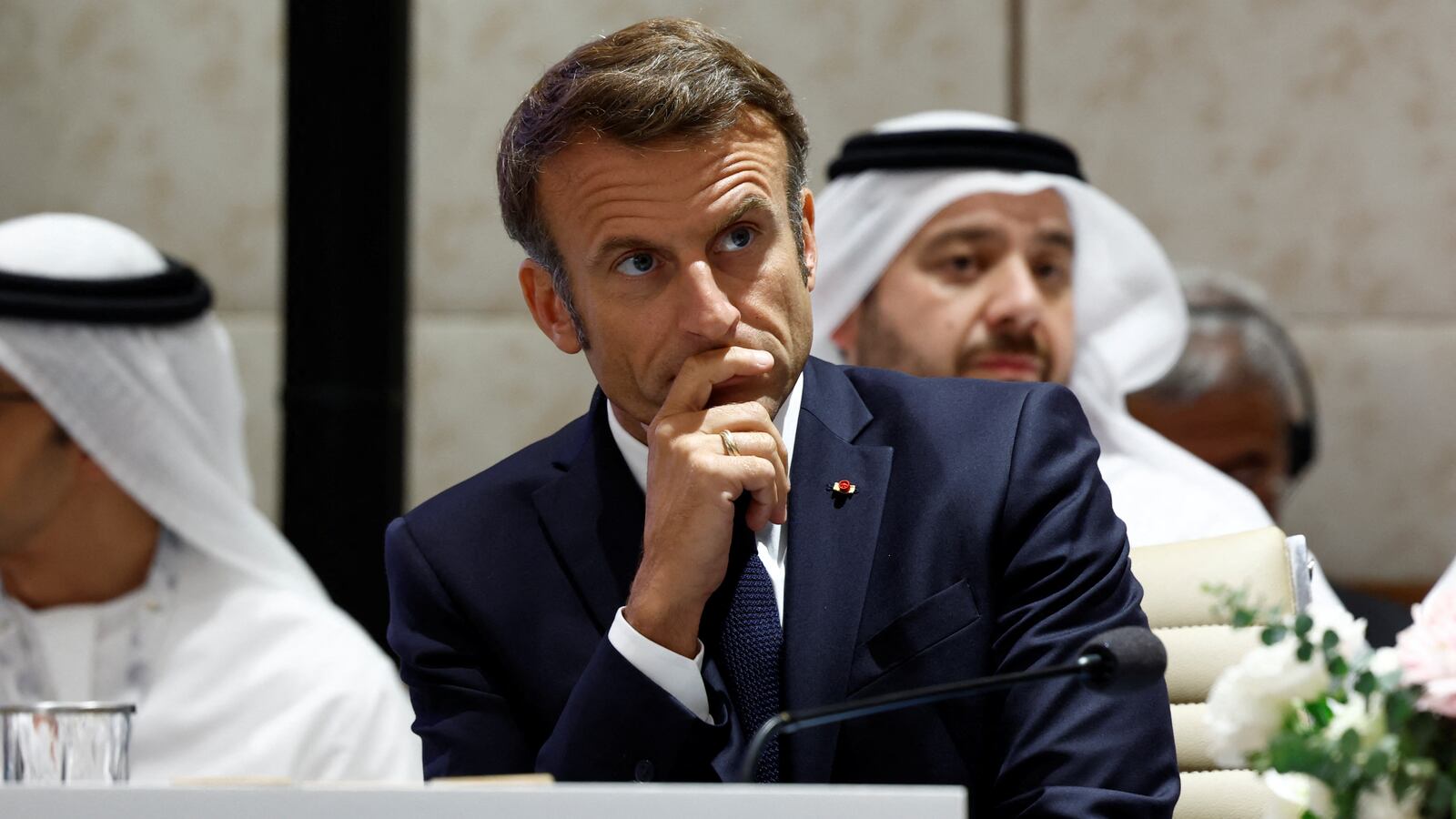 French President Emmanuel Macron.