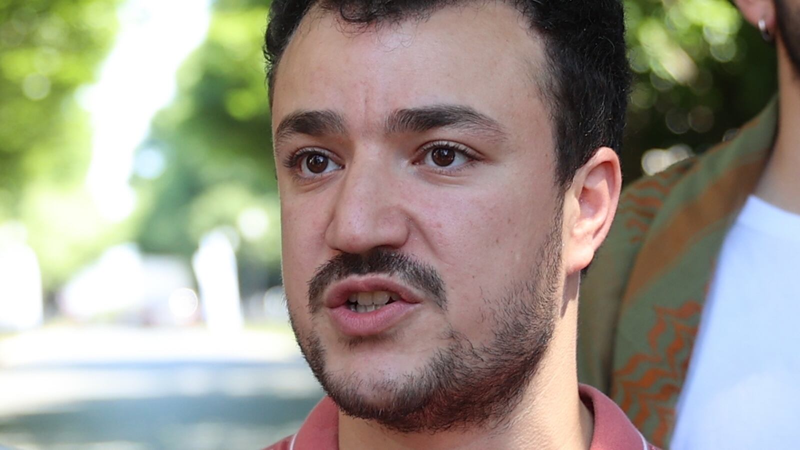 Columbia University student Mahmoud Khalil.