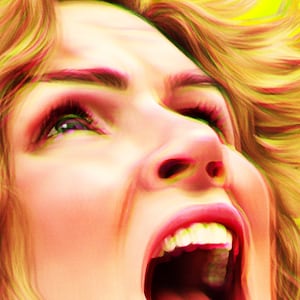 Distorted image asset from Apple+ Pluribus