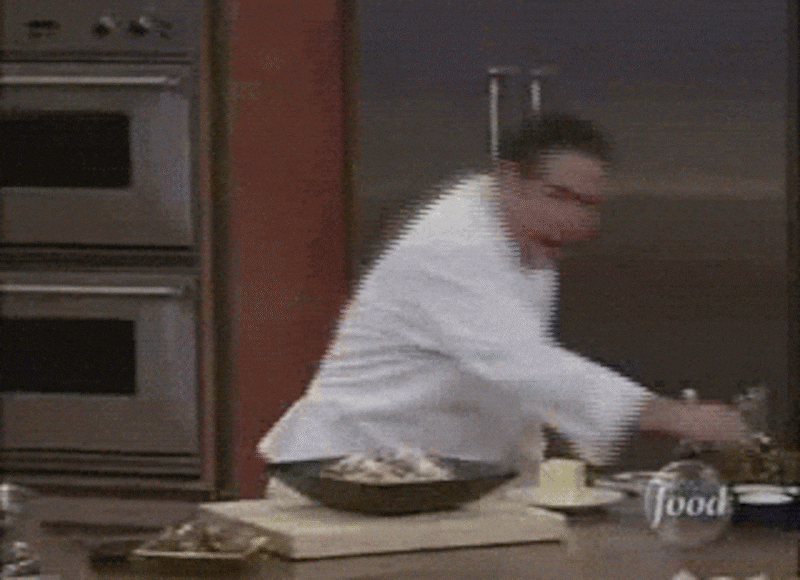 A gif of Emeril Lagasse