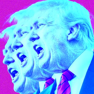 Donald Trump photo illustration