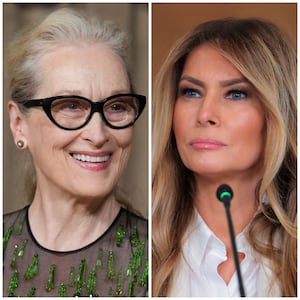 Meryl Streep and Melania Trump