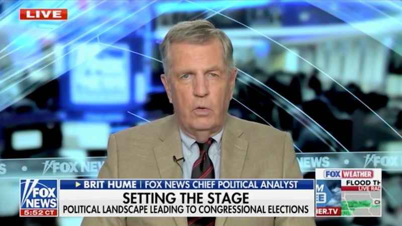 Fox News analyst Brit Hume.