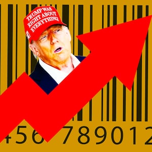 Donald Trump photo illustration