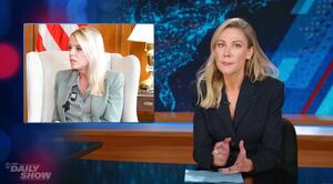 The Daily Show, Desi Lydic talking about Pam Bondi.