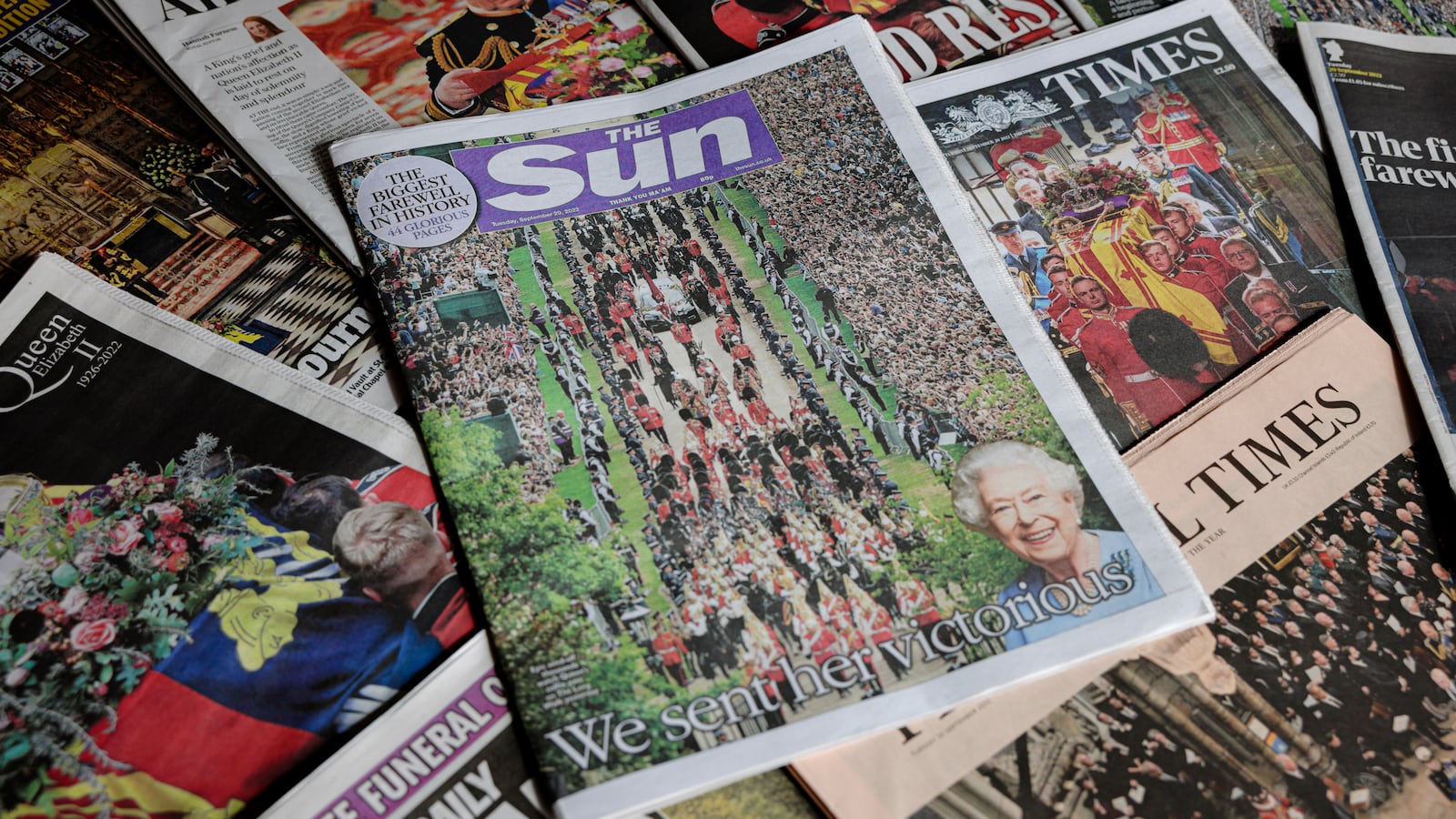 An image of The Sun newspaper