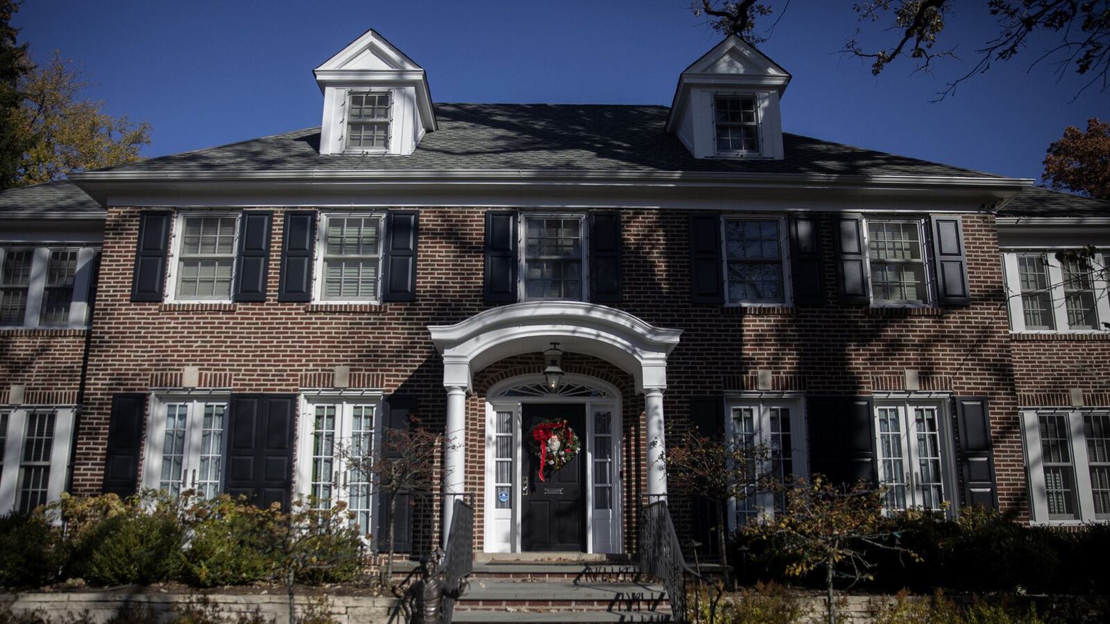 The original house used in the Home Alone movies is located in the North Shore suburb of Winnetka, Illinois, Nov. 8, 2021.