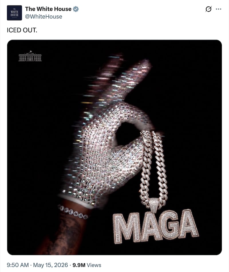 Drake, white house