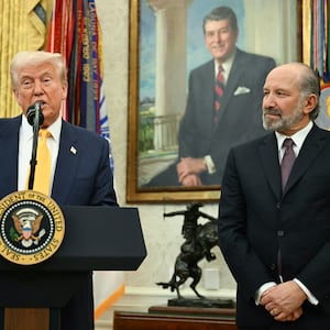 Donald Trump and Howard Lutnick