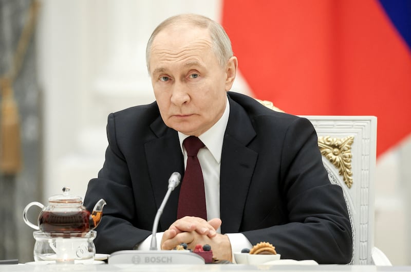 Russian President Vladimir Putin at the Kremlin in Moscow, Russia March 5, 2026.