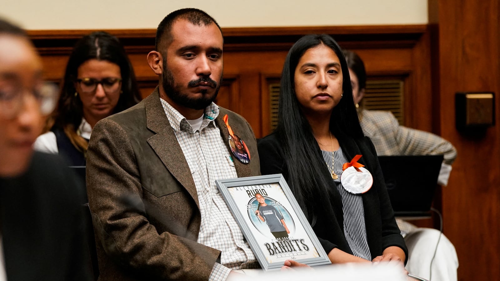 Felix anKimberly Rubio, parents of Lexi Rubio, a victim of the mass shooting in Uvalde