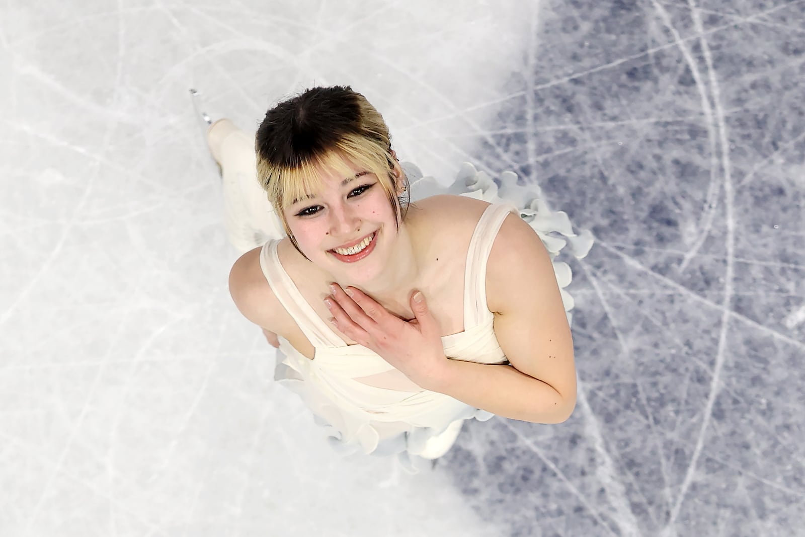 Alysa Liu of Team United States competes during the Women's Single Skating (Short Program) on day 11 of the Milano Cortina 2026 Winter Olympic Games at Milano Ice Skating Arena on February 17, 2026, in Milan, Italy.