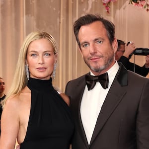 Carolyn Murphy and Will Arnett attend the 83rd Annual Golden Globe Awards at The Beverly Hilton on January 11, 2026 in Beverly Hills, California.