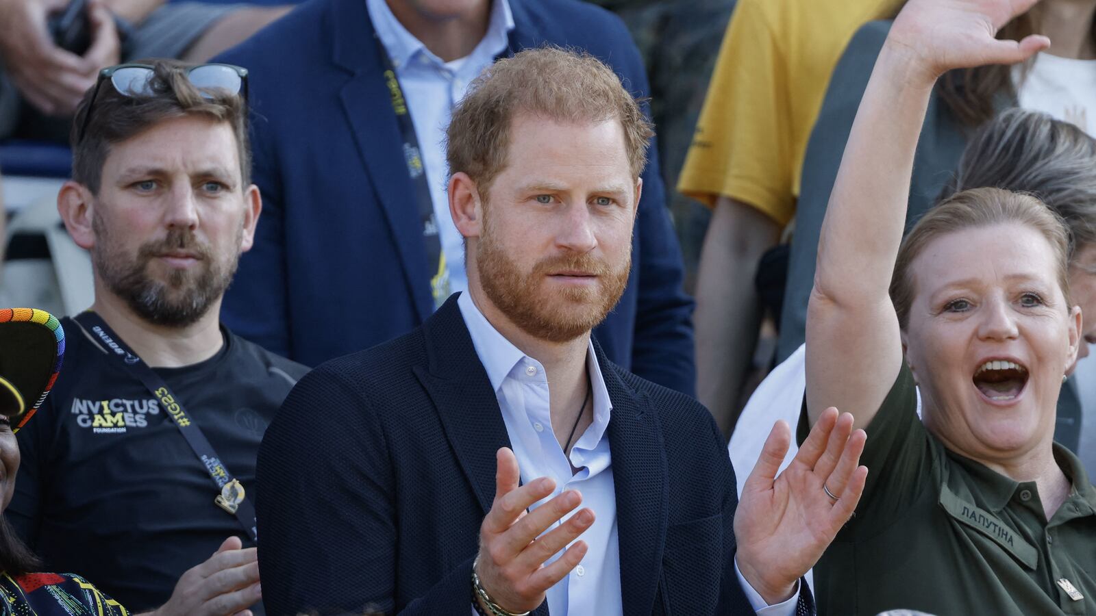 Prince Harry, uninvited.